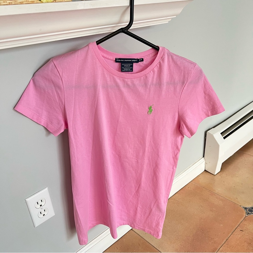 Ralph Lauren Sport Pink Tee